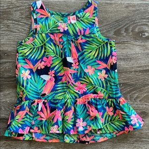 Toucan sleeveless shirt